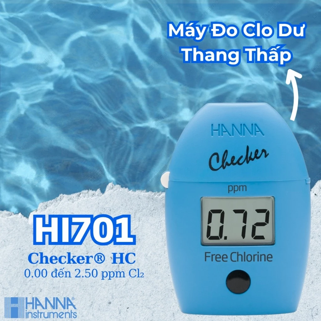 Máy Đo Clo Dư Hanna HI701-4